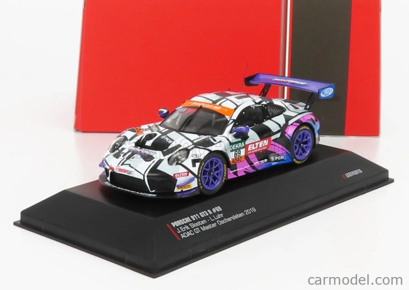 Ixo-models Porsche 911 991-2 Gt3 R Team Iron Force N 69 1:43