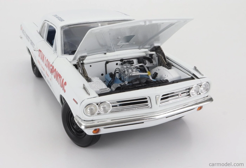 Highway61 Pontiac Tempest Stan Long Pontiac Detroit Michigan 1963 1:18 Bílá