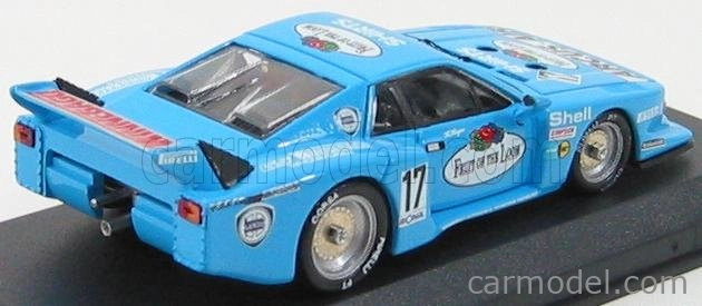 Best-model Lancia Beta Montecarlo N 17 Nurburgring 1981 Heyer - Ghinzani 1:43 Světle Modrá
