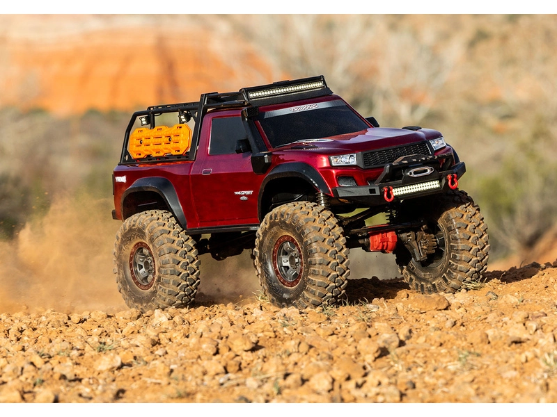 RC auto Traxxas TRX-4 Sport High Trail Edition 1:10 RTR, sivé