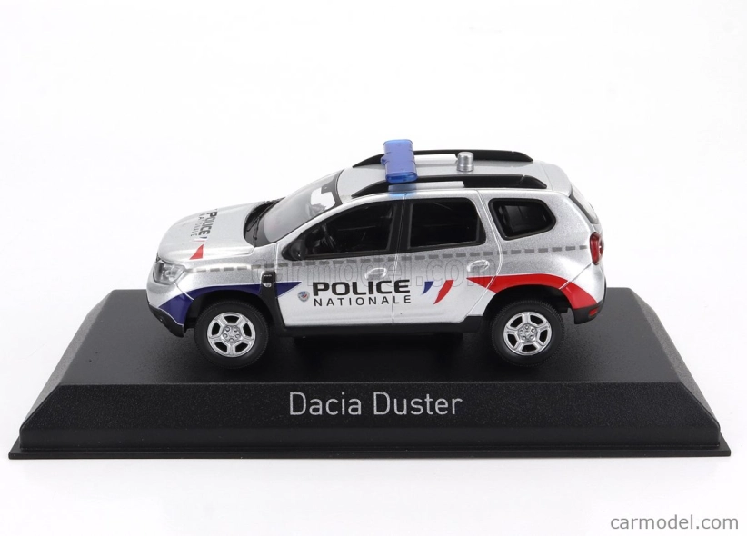 Norev Dacia Duster Police Nationale 2021 1:43 Strieborná