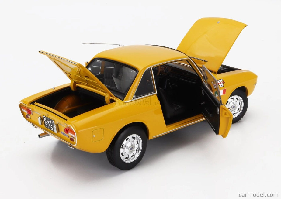 Norev Lancia Fulvia 1600 Hf Lusso 1971 1:18 Žlutá