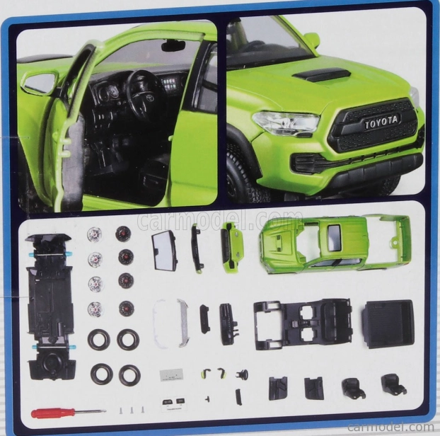 Maisto Toyota Tacoma Pick-up 2021 1:24 svetlozelená farba
