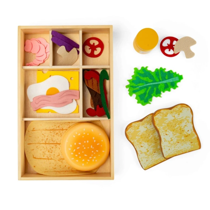 Bigjigs Toys Sada lahůdek v krabičce