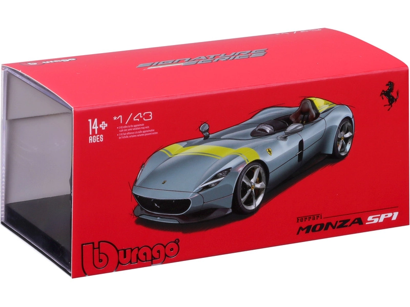 Bburago Signature Ferrari Monza SP1 1:43 strieborná