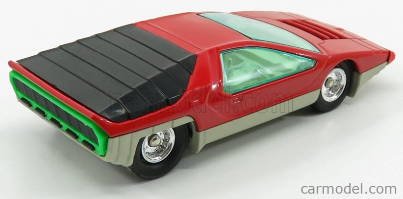 Edicola Alfa romeo Set 2x 33 Carabo Bertone 1968 - Coffret Box 1:43 Zelená červená
