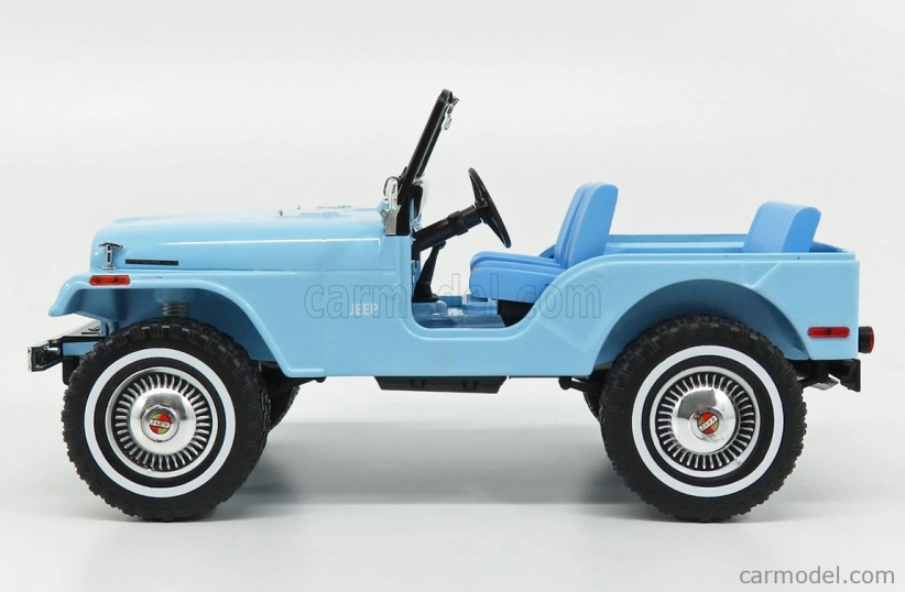 Greenlight Jeep Cj-5 1963 - Personal Car Elvis Presley 1:18 Světle Modrá