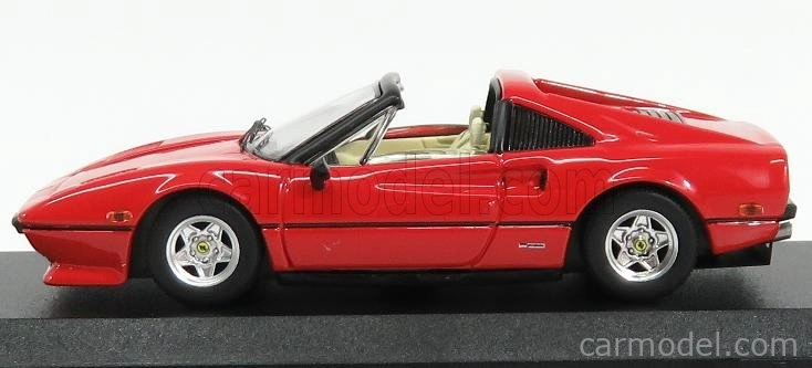 Najlepší model Ferrari 308 Gts Spider - Osobné auto Tom Sellek Magnum P.i. - Prima Serie 1979 1:43 Červená