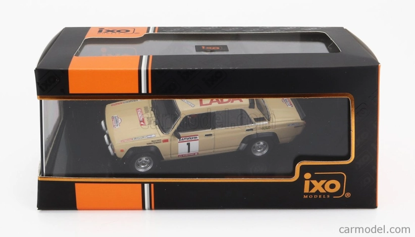 Ixo-models Lada fiat 2105 Vfts (night Version) N 1 Winner Rally Baltika 1984 Vallo Soots - Toomas Putmaker 1:43 Beige