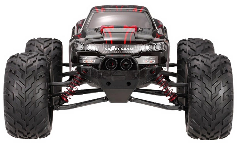 RC auto X9115 Challenger monster inovovaná verzia, červená + náhradná batéria