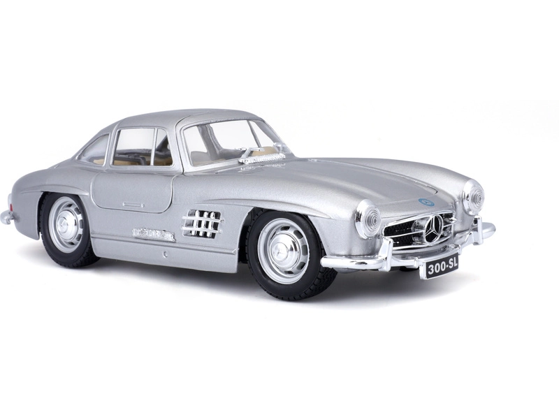 Bburago Mercedes-Benz 300 SL 1954 1:24 stříbrná
