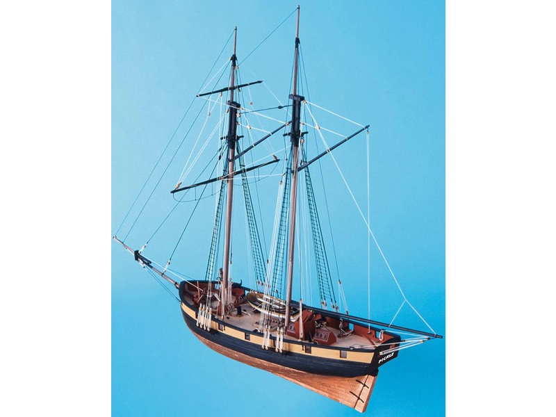 CALDERCRAFT H.M. Pickle škuner 1805 1:64 kit