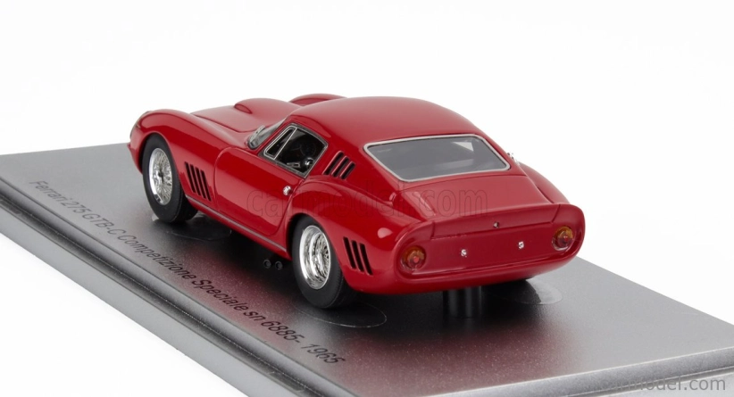 Kess-model Ferrari 275 Gtb/c Sn.6885 Competizione Speciale 1965 1:43 Červená