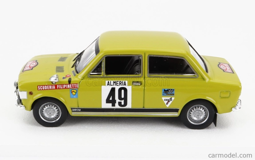 Rio-models Fiat 128 Rally N 49 Rally Montecarlo 1972 P.lier - J.p.frattini 1:43 Zelená