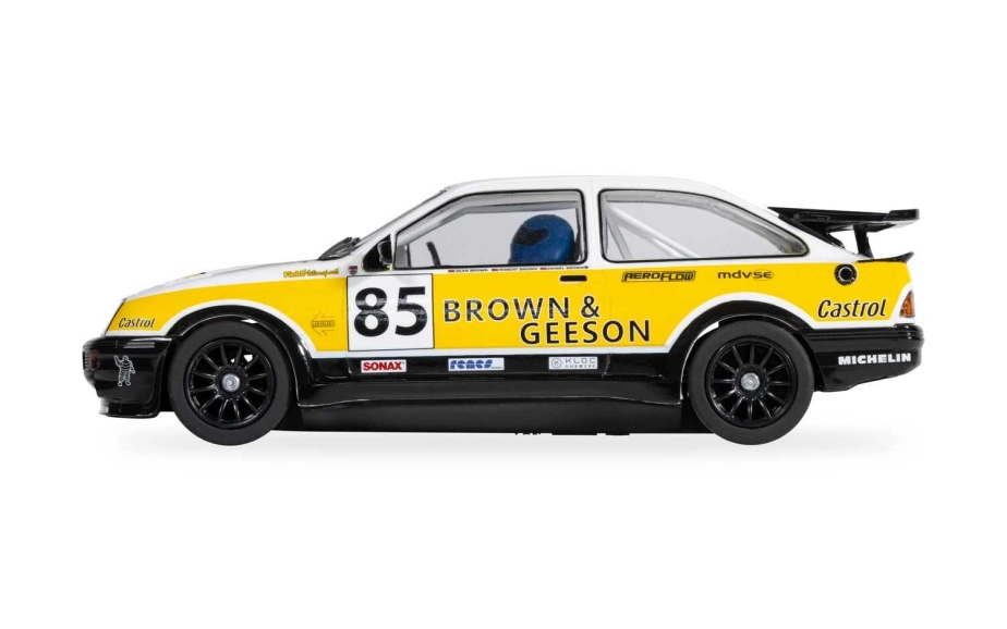 Autíčko Touring SCALEXTRIC C4628 - Ford Sierra RS500 - YTCC Dan Brown 2024 (1:32)