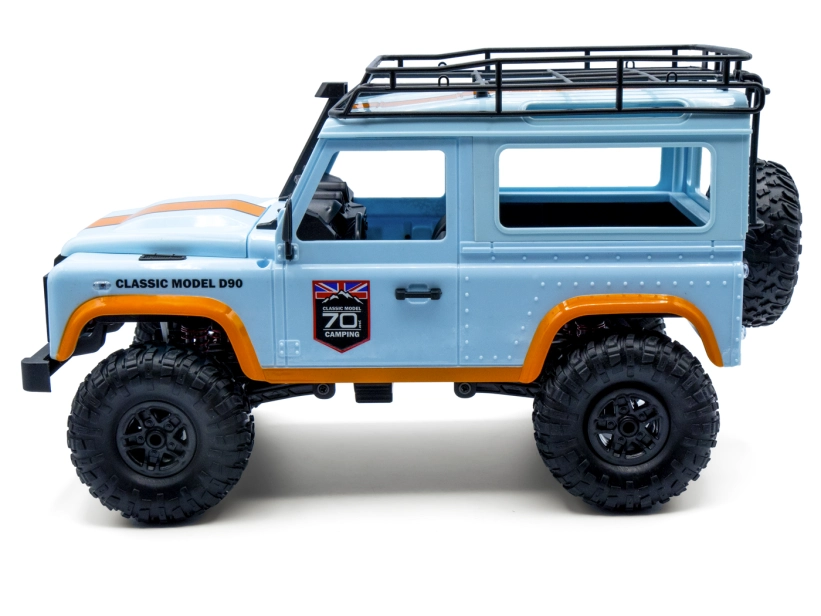 RC auto Land Rover Trail 1/12 RTR 4WD, modrá + náhradní baterie