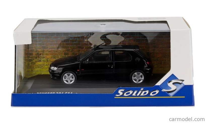 Solido Peugeot 306 S16 2002 1:43 Onyx Black