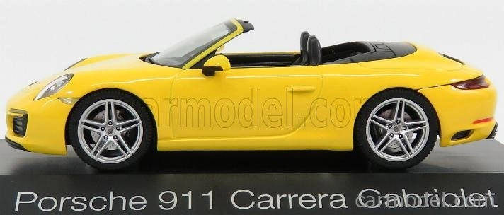 Herpa Porsche 911 991-2 Carrera Cabriolet 2016 1:43 Žlutá