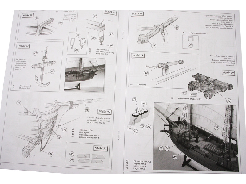 AMATI Adventure pirátska loď 1760 1:60 kit