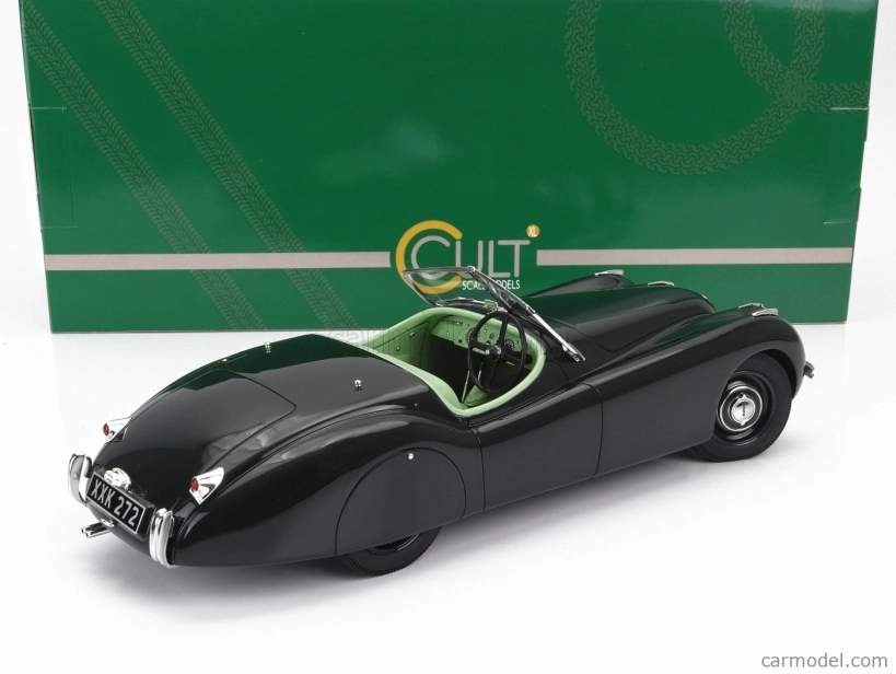 Modely Jaguar Xk120 Ots Spider Cabriolet Open 1948 1:18 Zelená