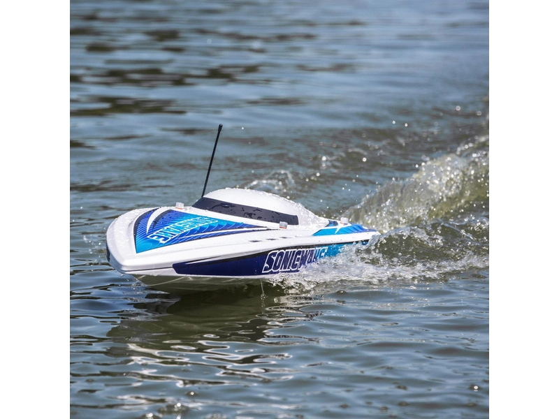 RC rychlostní člun Proboat Sonicwake 36" RTR, bílá