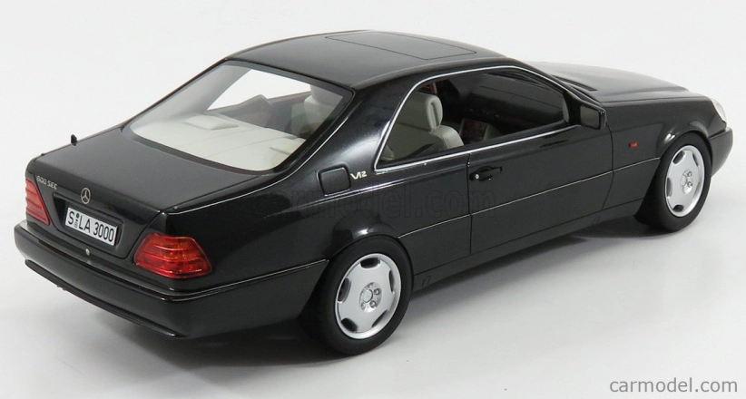 Kultové modely Mercedes benz S-class 600sec Coupe (c140) 1992 1:18 Black