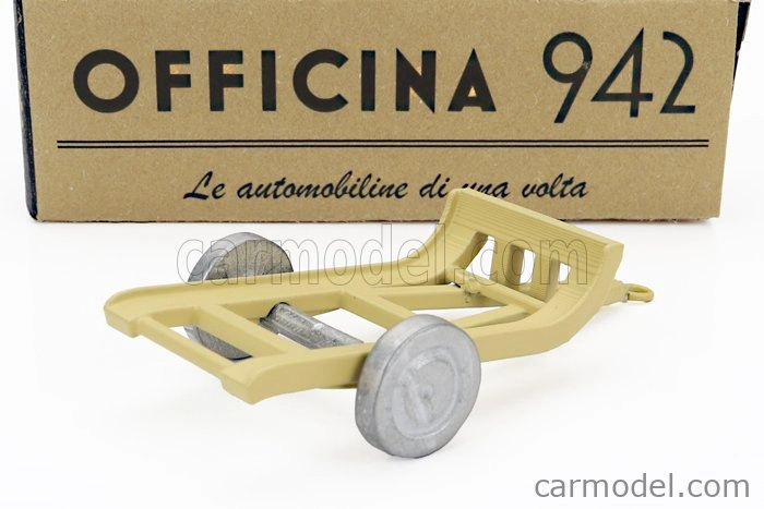 Officina-942 Príves Rimorchio Viberti Trasporto Carro L3 1939 1:76 Vojenský piesok