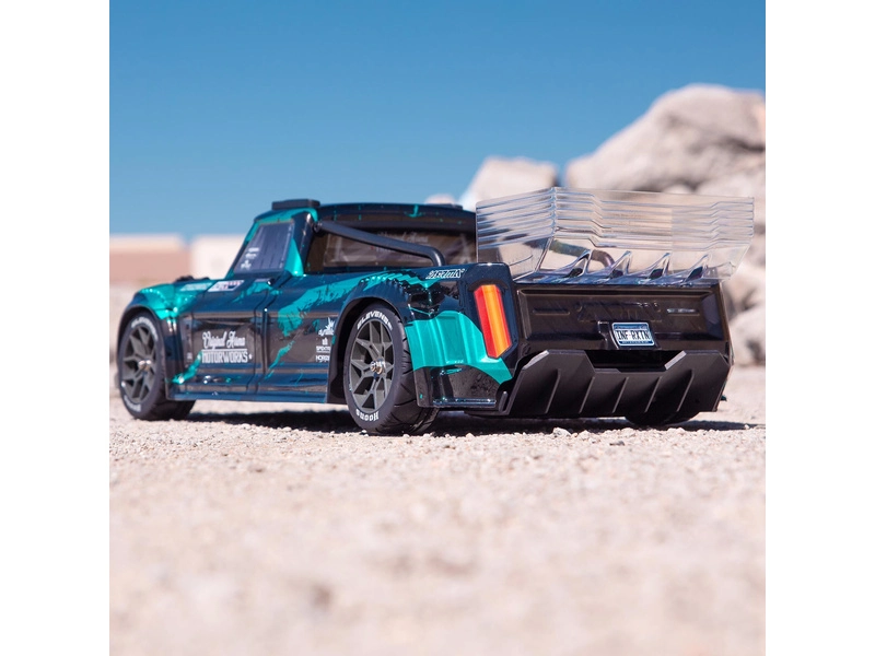 NA DÍLY - RC auto Arrma Infraction 3S BLX 1:8 RTR, tyrkysová