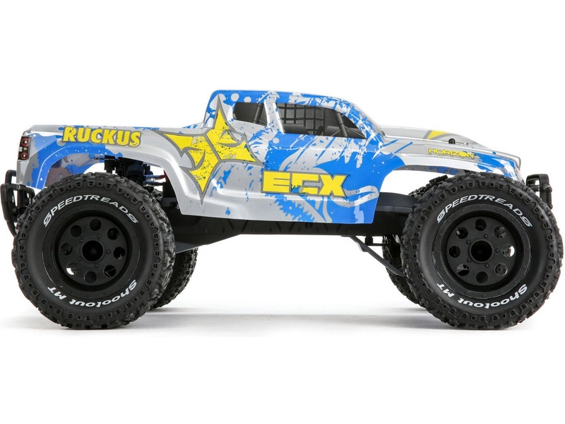 RC auto ECX Ruckus 1:10 RTR, modré