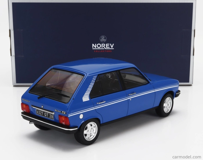Norev Peugeot 104 S 1981 1:18 Ibis Blue