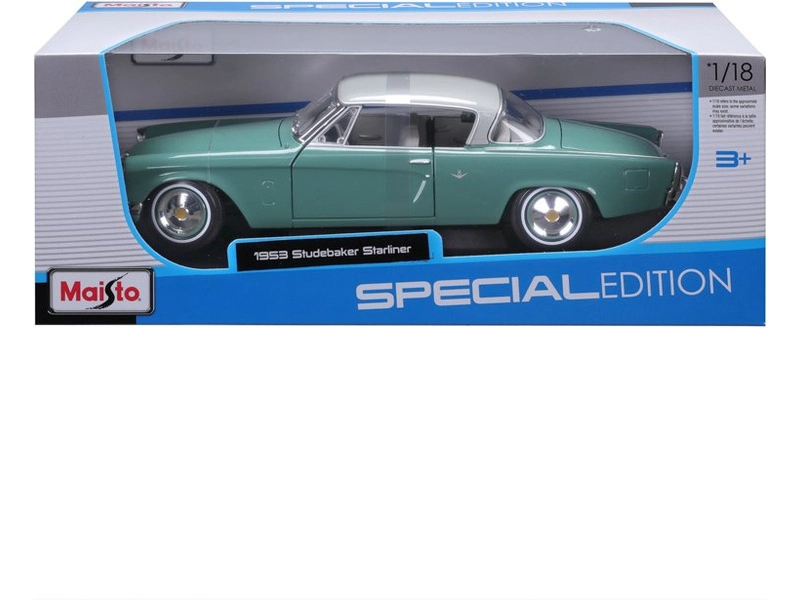 Maisto Studebaker Starliner 1953 1:18 zelený