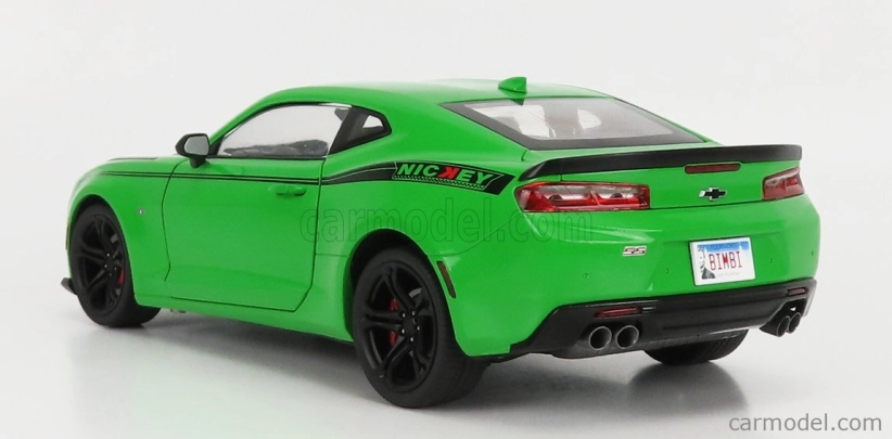 Autoworld Chevrolet Camaro Ss 1le Nickey Coupe 2017 1:18 Zelená čierna