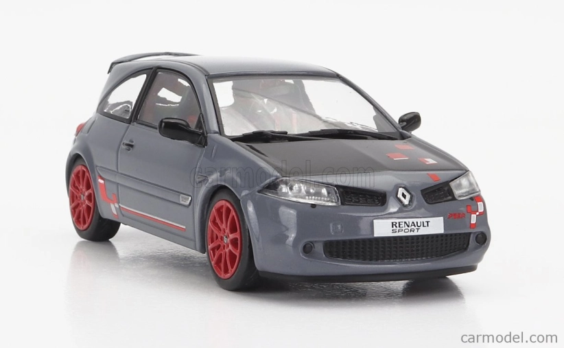 Solido Renault Megane Rs R26-r 2008 1:43 Šedá Červená