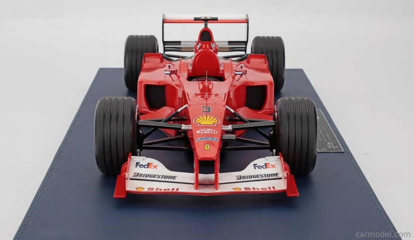 Gp-replicas Ferrari F1  F2000 N 3 World Champion Winner Italy Monza Gp 2000 Michael Schumacher 1:12 Červená Bílá