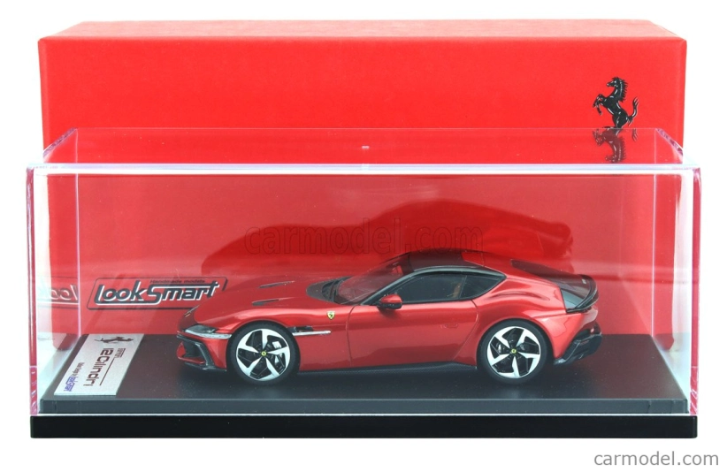 Looksmart Ferrari 12 Cilindri V12 830cv 2024 1:43 Rosso Magma - červená met.