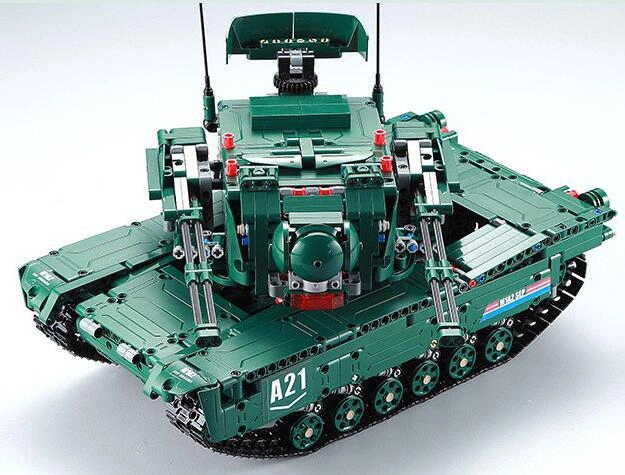 RC stavebnica CaDA Detech M1A2 Abrams 2 v 1