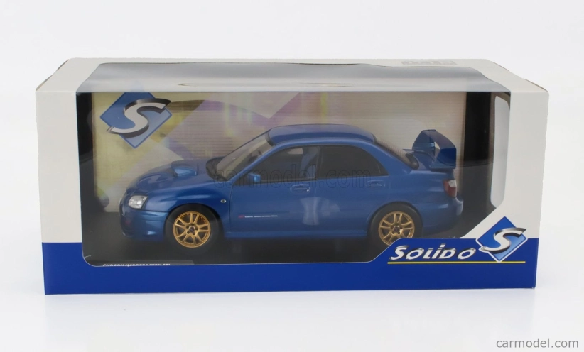 Solido Subaru Impreza Wrx Sti 2003 1:18 Blue
