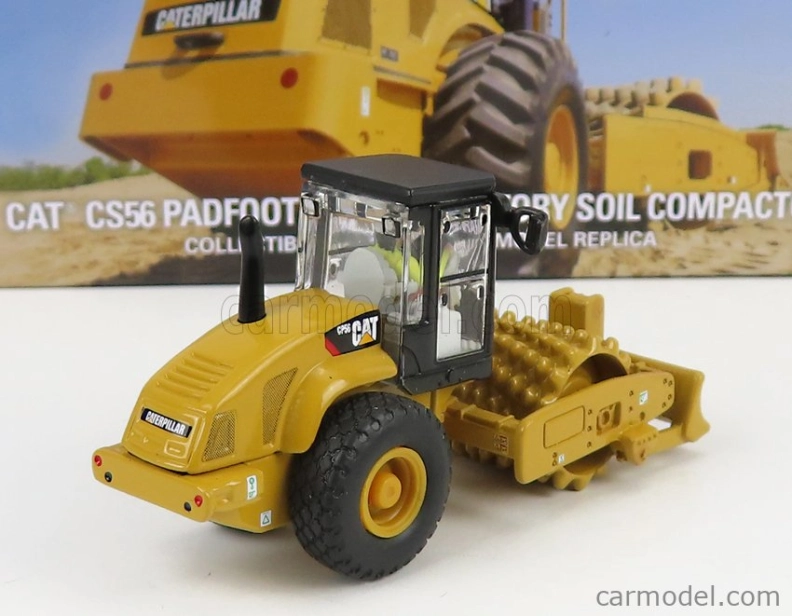 Dm-models Caterpillar Catcs56 Silniční válec 1:87, žlutá
