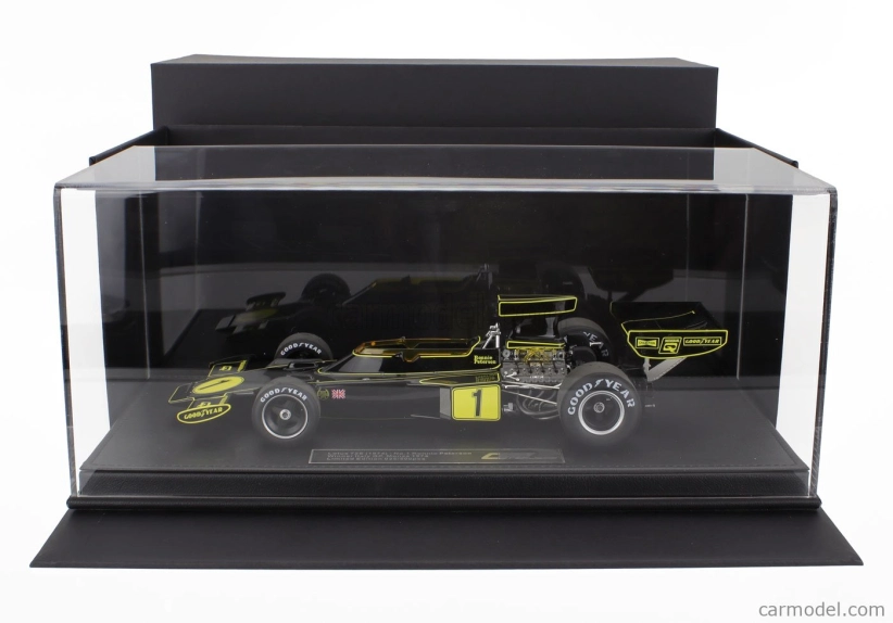 Gp-replicas Lotus F1  72e Team Lotus Jps N 1 Winner Monza Italy Gp 1974 Ronnie Peterson 1:18 Černé Zlato