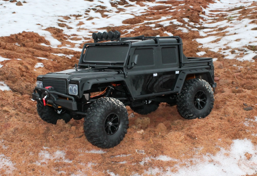 RC auto DF-4J XXL Special Edition II, černá