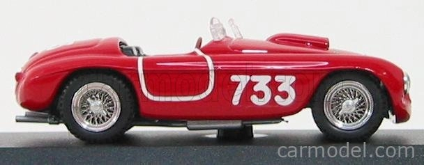 Art-model Ferrari 195s Spider N 733 Mille Miglia 1950 Serafini - Salami 1:43 Red