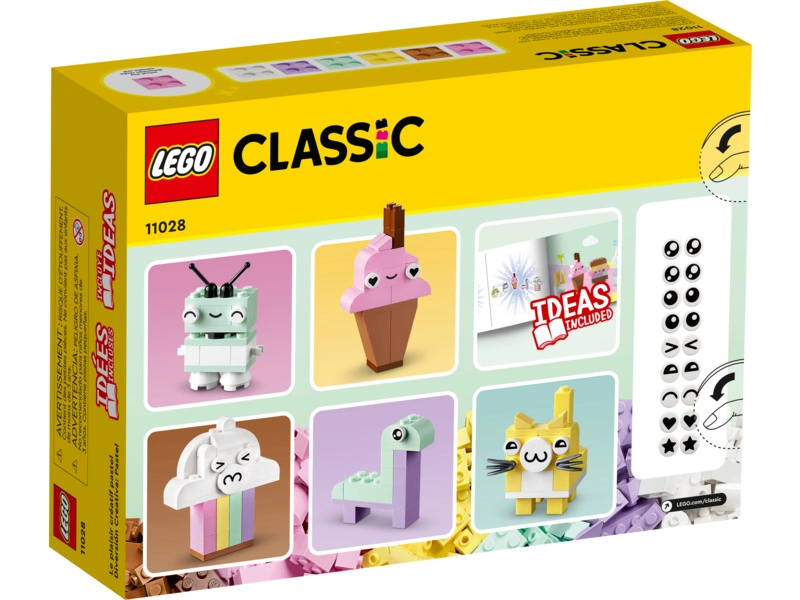LEGO Classic - Pastelová kreatívna zábava