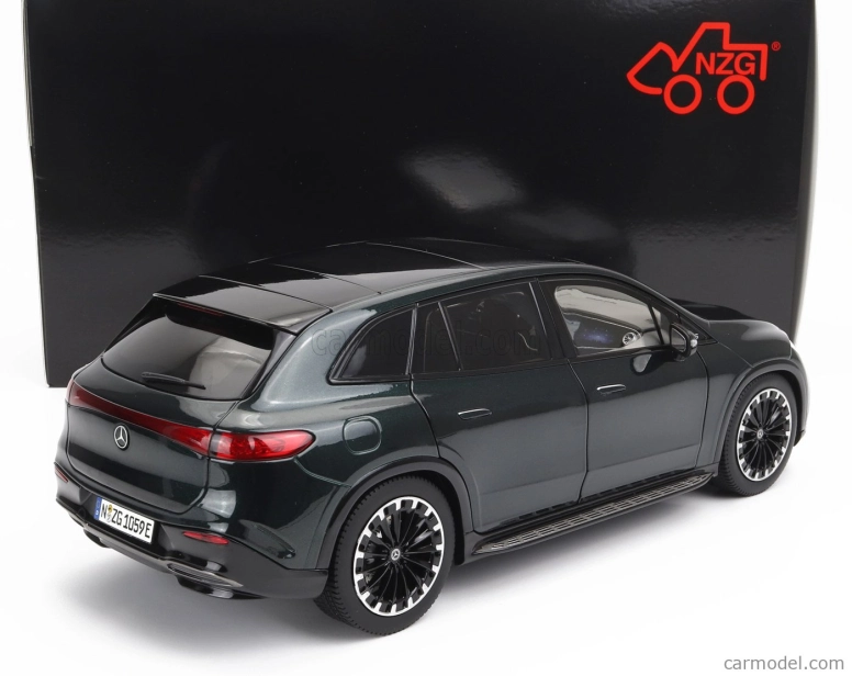Nzg Mercedes benz Eqs Suv (x296) Von Mercedes-eq Amg Line 2022 1:18 Green Met