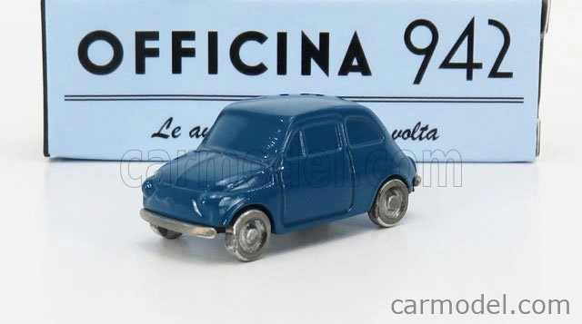 Officina-942 Fiat Nuova 500 1957 1:76 Modrá