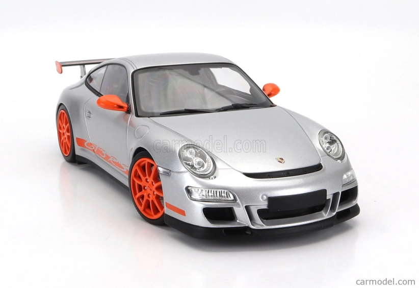Minichamps Porsche 911 997 Gt3 Rs Coupe 2007 1:18 Strieborná červená
