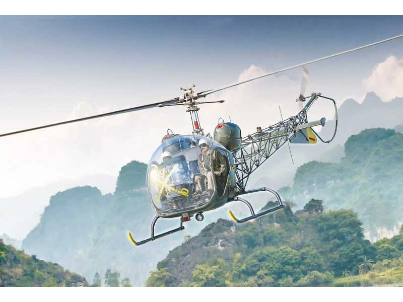 Italeri Bell OH-13 Sioux Corean War (1:48)