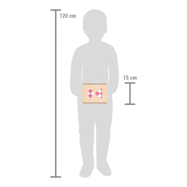 Hra Small Foot Symmetry so zrkadlom "Educate"