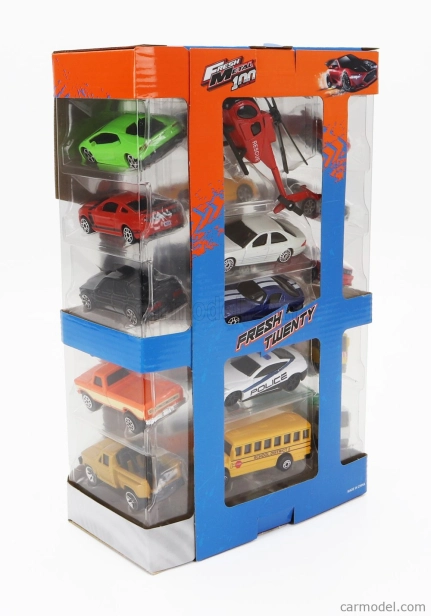 Maisto Ford USA Set Assortment 20 Cars Pieces 1:64 rôzne