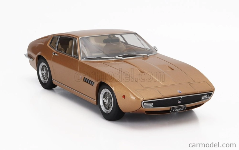 Kk-scale Maserati Ghibli Coupe 1969 1:18 Gold Met