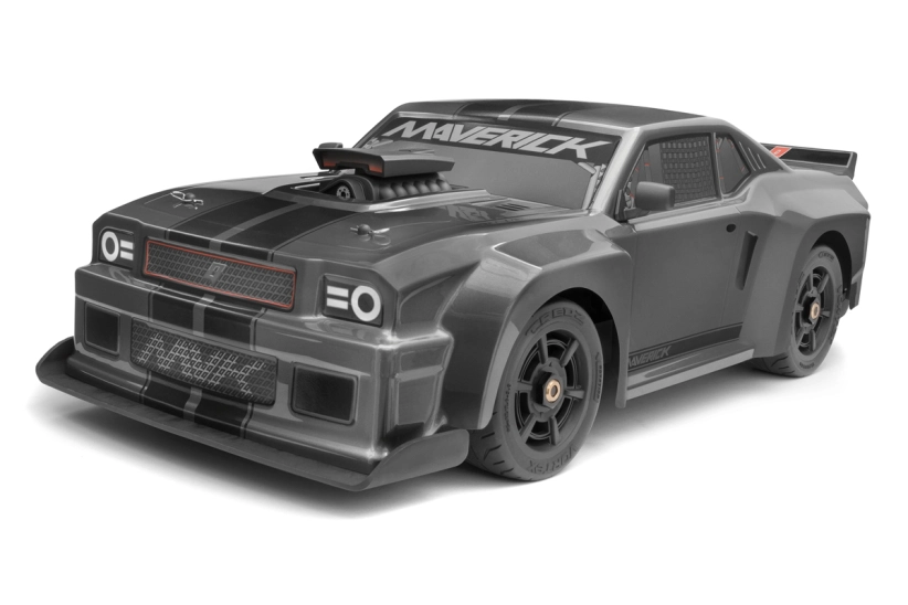 QuantumR Muscle Car FLUX 1/8 4WD – sivý